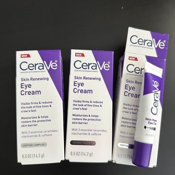 6 Total Items, 3 of the Skin Renewing Eye Cream and 3 of the Eye Repair Cream - Picture 3 of 6